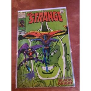 Marvel Comics Group Comic Book Dr. Strange No. 178 Black Knight Color Illus 1969